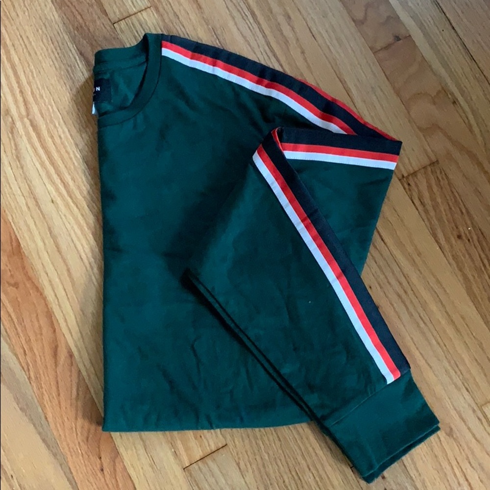 PACSUN Longsleeve Hunter Green Tee